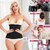 Ahina 2 in 1 Postpartum Recovery BeltBody Wraps Works for Tighten Loose Skin|Womens's Waist Trainer Tummy Control Waist Cincher Slim Body Shaper