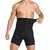 Ahina Girdle Pants Men Shorts High Waist Slimming Tummy Control Boxer Briefs Abdomen Wrap Body Shaper Black Fitness Corset Underwear Belly(Black)