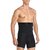 Ahina Men Tummy Control Shorts High Waist Slimming Underwear Body Shaper Seamless Belly Girdle Boxer Briefs, Black