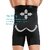 Ahina Shapewear Shorts High Waist Slimming Anti-Curling Underwear Body Shaper Seamless Boxer Brief, Black