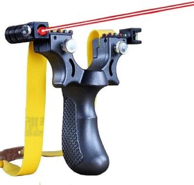 Sling Shot with Rubber Band, Adjustable Catapult for Adults Beginner Youth for Outdoor Games (Multicolor)