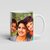 Customized White Ceramic Coffee Mug | Personalised Photo & Text Print | Microwave Safe Tea Cup | 330 ml | Gift Mug for Birthday & Anniversary