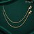 Vivastri Traditional Gold Plated Alloy Payal Anklets Pajeb Pair for Women & Girls [VIVA1039PYL]