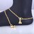 Vivastri Traditional Gold Plated Alloy Payal Anklets Pajeb Pair for Women & Girls [VIVA1039PYL]