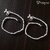 Vivastri Traditional Silver White Metal Payal Anklets Pair for Women & Girls [VIVA1010PYL]