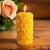 Rose Flower Shape Candle for Home Decor | Romantic Fragrance Candles | Smoke-Free Pillar Candle | Romantic Night (Pack of 2, Pink & Yellow)
