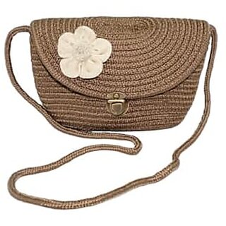 Ariya Textiles Stylish Handbag for Women's  Compact 9x7 inch Cotton/PP Purse for Effortless Everyday Use and Trendy Look