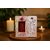 Rose Flower Shape Candle for Home Decor  Romantic Fragrance Candles  Smoke-Free Pillar Candle  Romantic Night (Pack of 2, Red)