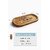 Wooden Jewelry Tray, Oval Shape, L x B x H = 10 x 5 x 0.5 Inch Floral Design, Natural Wood Finish, Organizer for Rings, Necklaces, Earrings And Snacks Serving (Round engraved 1)