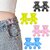 (3 Pairs) Cute Bear Detachable Waist Button for Jeans & Pants
