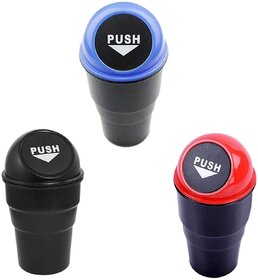 Shoplartz Versatile and Stylish Compact Car Trash Bin - Essential Automotive Waste Container Perfect for Every Vehicle and Road Trip Enthusiast