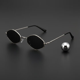 Clicktoeye Rectangular Sunglasses (For Men  Women, Black)