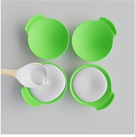 Silicone Idli Maker Cups - Reusable Non-Stick Molds, Food-Grade, Microwave  Dishwasher Safe, Color May Vary - Set of 8