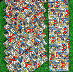 Rayon Graphic Print Multicolor Women Dupatta