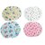 (Pack of 3) Round Roti Cloth Wrap Set, Chapati Fresh Cover