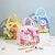 3D Cartoon Lunch Box Bag Portable Handheld Children's Lunch Bag Aluminum Foil Thermal Insulation Waterproof Lunch Bag for Kids Children School Picnic Outdoor (1 Pcs/Multicolor)