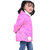 Kid Kupboard Cotton Girls Jacket, Pink, Full-Sleeves, 6-7 Years KIDS8265