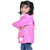 Kid Kupboard Cotton Girls Jacket, Pink, Full-Sleeves, 6-7 Years KIDS8265