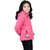 Kid Kupboard Cotton Girls Jacket, Pink, Full-Sleeves, 7-8 Years KIDS8267