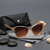 Clicktoeye Cat-Eye Sunglasses (For Girls, Brown)
