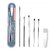 Premium Stainless Steel Ear Cleaner Kit - Comprehensive Ear Wax Removal Tools for Safe and Effective Ear Hygiene Care at Home or On-the-Go