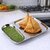 Stainless Steel Rectangular Compartment Thali Plate 36L-160W-36Th mm | Durable, Rust-Resistant