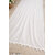 White Chiffon Dupatta with Thread Booti Work | Lightweight Party Wear Dupatta Size 2.15 M