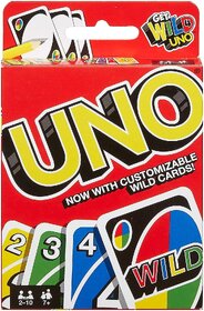Uno Playing Card Game Set of 112 Cards, Fun for Adults and Kids Aged 7+, Family Game Night