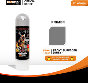 Samurai Kurobushi 2K Epoxy 2K04 Grey Spray Paint 400 ml (Pack of 1)