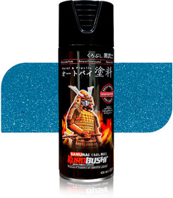 Samurai Kurobushi Metallic Colours Blue Lagoon SP2511 Blue Spray Paint 400 ml (Pack of 1)