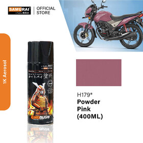 Samurai Kurobushi Honda Motorcycle Paint Colours H179 Pink Spray Paint 400 ml (Pack of 1)