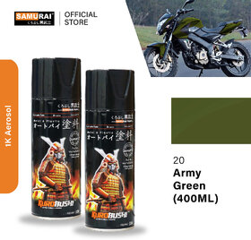 Samurai Kurobushi Green Spray Paint 400 ml (Pack of 2)