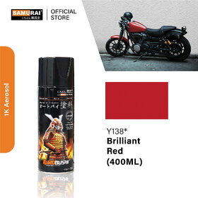Samurai Kurobushi Yamaha Motorcycle Paint Colours Y138 Red Spray Paint 400 ml (Pack of 1)