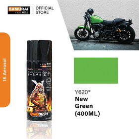 Samurai Kurobushi Yamaha Motorcycle Paint Colours Green Spray Paint 400 ml (Pack of 1)