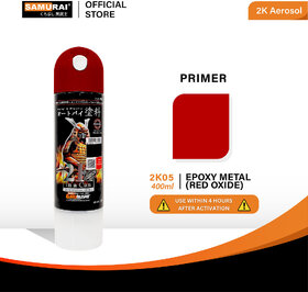 Samurai Kurobushi 2K Epoxy 2K05 Red Spray Paint 400 ml (Pack of 1)