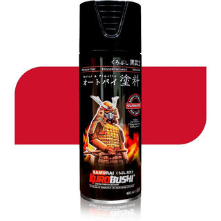 Samurai Kurobushi Standard Colours SP015 Red Spray Paint 400 ml (Pack of 1)