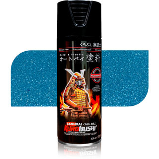 Samurai Kurobushi Metallic Colours Blue Lagoon SP2511 Blue Spray Paint 400 ml (Pack of 1)
