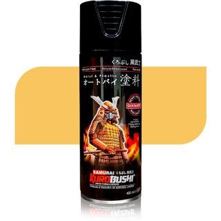 Samurai Kurobushi Standard Colours SP008 Gold Spray Paint 400 ml (Pack of 1)