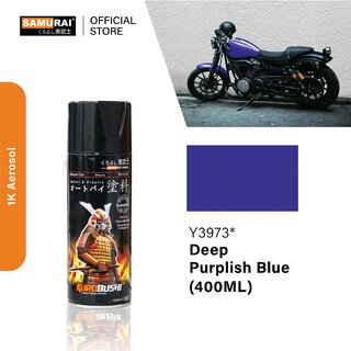 Samurai Kurobushi Yamaha Motorcycle Paint Colours Blue Spray Paint 400 ml (Pack of 1)