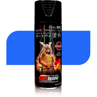 Samurai Kurobushi Fluorescent Colours SP058 Blue Spray Paint 400 ml (Pack of 1)