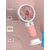 Korean Style Portable USB Fan  Rechargeable, 3-Speed, Low Noise, Compact Design (Assorted Color)