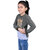 Kid Kupboard Cotton Girls Sweatshirt, Multicolor, Full-Sleeves, 8-9 Years KIDS8290