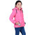 Kid Kupboard Cotton Girls Jacket, Pink, Full-Sleeves, 7-8 Years KIDS8293