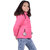 Kid Kupboard Cotton Girls Jacket, Pink, Full-Sleeves, 9-10 Years KIDS8294