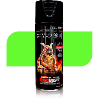 Samurai Kurobushi Fluorescent Colours 54 Green Spray Paint 400 ml (Pack of 1)