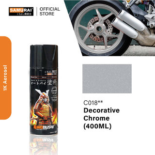 Samurai Kurobushi Wheel Alloys SC018 Silver Spray Paint 400 ml (Pack of 1)