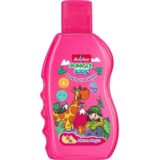 Anchor Jungle Kids Head to Toe Wash- Melon Magic (200 ml)