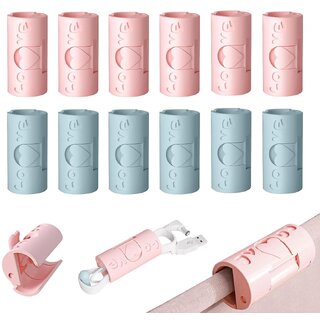(6PCS) Multifunction Adjustable Reusable Non Slip Blanket Bed Sheet Grippers Duvet Cover Mattress Cable Organizer Clips Tucker Clamp Holder Fixer Fasteners Bedding Accessories for Home