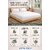 Modern Fitted Single Bed Sheet with Pillowcase - Stylish Circular Design