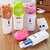 (2Pcs) Cute Bathroom Toothbrush Holder with Cartoon Design Toothbrush Travel Containers - Portable Toothpaste Holder and Gargle Cup Set - Unscented Toothbrush Carrying Box  (Multicolor)